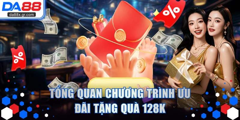 Tổng quan chương trình ưu đãi tặng quà 128k